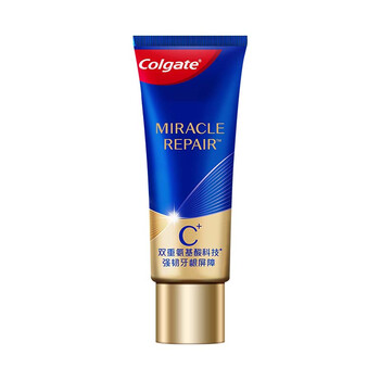 Colgate miracle repair gum repair toothpaste amino acid essence revitalizes, repairs recessed gums, refreshes breath, cares for gums colgate miracle repair fragrance jasmine 18g