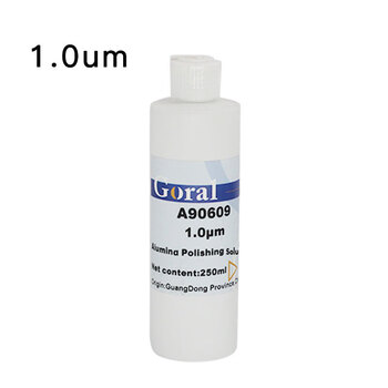 Metallographic alumina suspension polishing paste nano-scale mirror opa polishing liquid w0.050.31.2um w1.0um 250ml