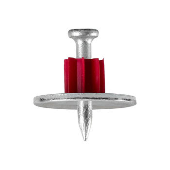 Freemancndpnw1 2.54cm concrete drive pin with washer (pack of 100)