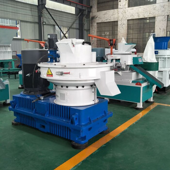 Ni zhier fully automatic biomass wood pellet machine complete set of large sawdust fuel molding equipment ring mold straw making type 400 deposit