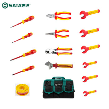 Sata a09730 16-piece vde tool set