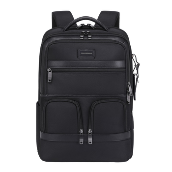 Crossgear business lightweight backpack men's high-looking business trip backpack large capacity 15-inch laptop bag black