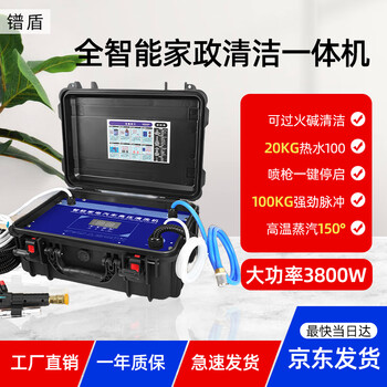 Pradum high temperature and high pressure steam cleaning machine professional cleaning household appliances air conditioning range hood housekeeping service commercial all-in-one machine commercial 100kg hot and cold water steam pulse ozone portable gift bag model