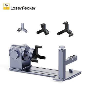 Laserpecker laser woodpecker laser engraving machine cylindrical ring ring rotating shaft tool accessories suitable for 4th and 5th generations