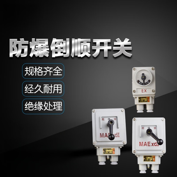 Explosion-proof reverse switch explosion-proof conversion reverse switch reversal switch 10a 30a 60a motor reversal switch 30a