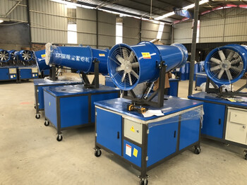 Wen yijia customized fog cannon machine construction site dust removal environmentally friendly wind-driven sprayer sprinkler truck dust-proof vehicle-mounted fully automatic 30-meter fog 380v 30 type fog cannon machine manual model