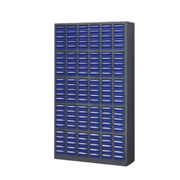 Huayu kenai workshop parts cabinet electronic component organizing cabinet small doorless blue 150 drawer type