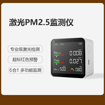 Gu yu micro home laser pm2.5 detector household air quality testing instrument dust dust monitoring measurement smog meter 06p professional model