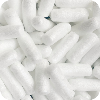 Greenway 15 liters of biodegradable styrofoam filling, starch foam granules, 3d printed parts, shockproof packaging, white extension (non-water soluble/environmentally friendly and low carbon), 35 liters (carton 53*23*29cm)