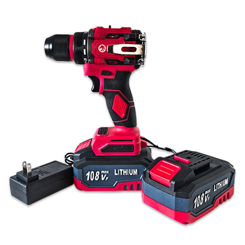 Meishibao wanbaoshi new hand electric drill rechargeable electric drill home decoration screw multi-function high-power brushless electric hand drill small charger electric drill two electric and one charger paper box