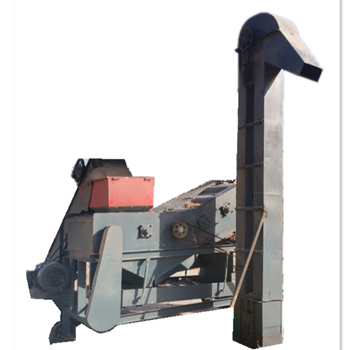 Wen yijia's new large-scale fully automatic corn feeding machine threshing machine processing high-efficiency 22 kilowatt horizontal corn rice machine red