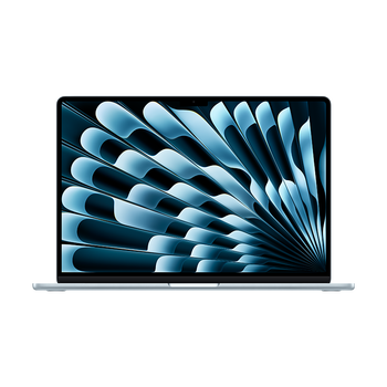 99% new apple/apple ai notebook/2025 macbook air 15-inch m4 (10+10 core) 16g 256g sky blue computer mc7a4ch/a