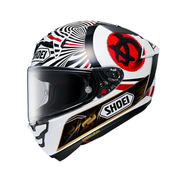 Shoei japan imported x15 motorcycle helmet all-season full-face helmet lucky cat m (56-57cm)