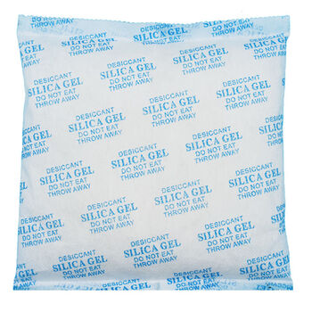 Desiccant 500g large bag non-woven transparent particles warehouse moisture-proof agent cargo container mechanical storage moisture-proof beads 500g high-quality silica gel * 4 packs