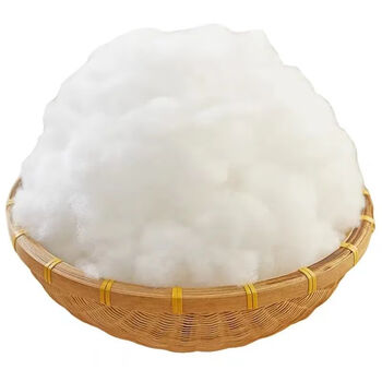 Pearl cotton filler 10 jins filled with high elastic cotton silk floss fluorescent pillow core fluffy handmade doll diy high elastic particle pearl cotton about 10 jins