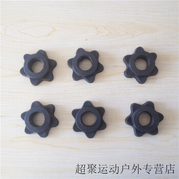 Chaosihui dumbbell accessories counterweight dumbbell pieces nuts connecting rod rubberized dumbbell bar kettlebell handle barbell piece complete set yy black nuts 2 dumbbell accessories