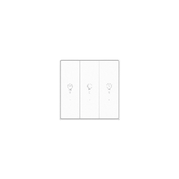 Long qiaohua intelligent lighting control panel (three switches and single fire) v1-nd3