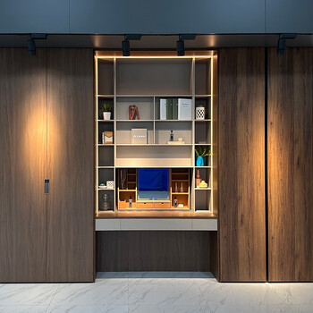 Feimei furniture high-end whole house customized modern bedroom wardrobe lift dresser storage cabinet integrated combination eige plate customized gold sincerity customized gold