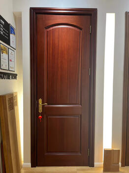 Wen yijia north american log red oak door cherry wood bedroom door ebony wood interior door red walnut solid wood door log south american red walnut