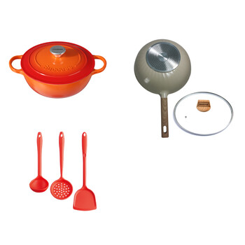 Orb-2051 red stove snow and three flavors