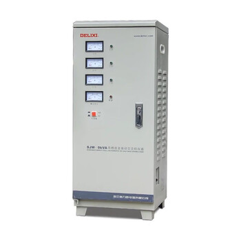 Delixi electric three-phase voltage stabilizer 9kw ac voltage stabilizer 9000w high-precision sjw-9kva 380v