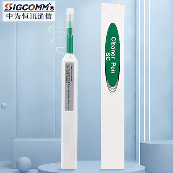 Sigcomm fiber optic cleaning pen end face cleaner one-touch otdr interface flange cleaning pen 2.5mm suitable for sc fc st interface