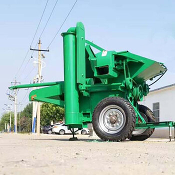 Kezitu automatic feeding corn thresher, lifting corn thresher, grain suction pipe thresher, electric diesel optional thresher, milky white bare metal