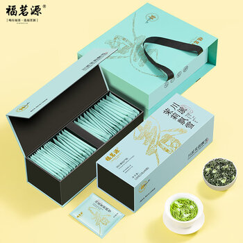 Fumingyuan jasmine tea sichuan jasmine piaoxue special new tea sichuan flower tea gift box sichuan jasmine piaoxue 2 boxes total 240g