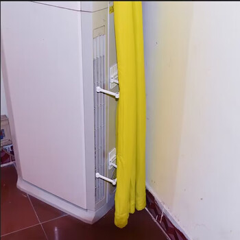 Suitable for rectangular vertical cabinet air conditioner anti-suction curtain brackets. daikinmei's side air inlets prevent curtain suction. square vertical cabinets can be upgraded with 2 side anti-suction brackets.