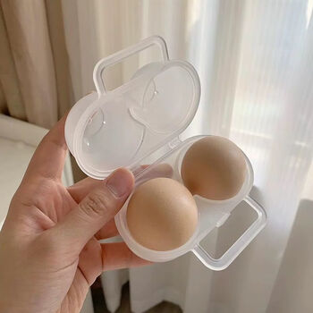 An junsheng's portable egg box, breakfast storage box for early workers, work protection, egg-packing artifact, heat insulation, shock-proof and fall-proof, egg-packing artifact, one pack
