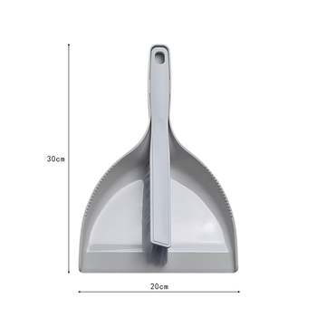 Cleaning desk mini broom broom dustpan cleaning combination household broom set children's desktop student bed sweeping broom set light gray desktop dustpan set