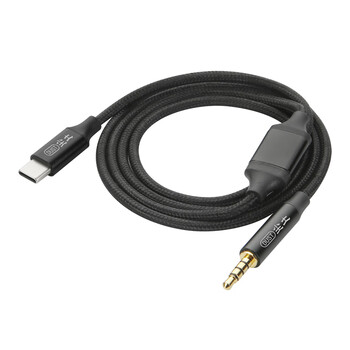Dust 3.5mm male-to-male recording cable remote mobile phone live broadcast musical instrument sound card multi-party call voice conversion audio transfer to microphone two-way internal recorder mutual transfer docking transfer audio cable 3.5mm to type-c audio pair recording cable 1 meter