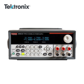 Tektronix dual-channel programmable dc power supply 2220g-30-12231a-30-3 2230-30-1