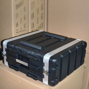 Xmsj standard 19-inch abs plastic flight case power amplifier cabinet trolley type extended audio equipment microphone chassis 8u flight case 48*35 points 6*43