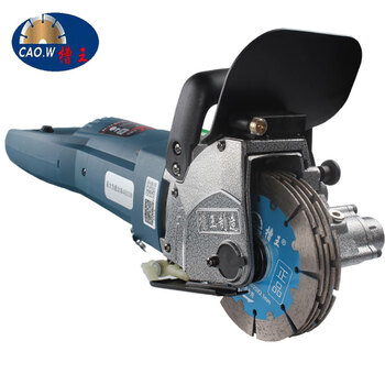 Groove king grooving machine, one-time molding, dust-free wall concrete wire trough cutting machine, no dead corners, water and electricity installation grooving machine, groove king cw6121 grooving machine + water pump + water pipe