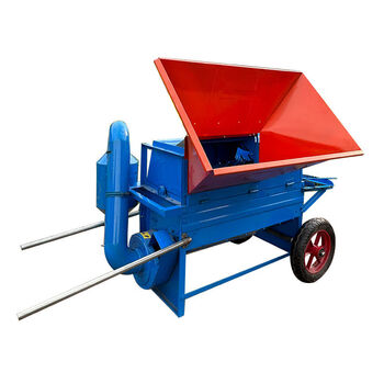 Wen yijia 90 threshing king rapeseed full feeding new rice rapeseed threshing machine to harvest soybeans, sorghum and wheat 90 threshing machine single machine feeding wheel (without power)