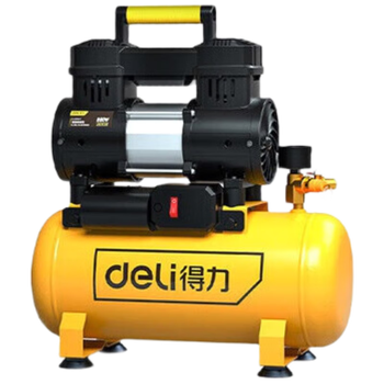 Deli air compressor oil-free small air pump high pressure air compressor woodworking paint air pump dl-wky06-w