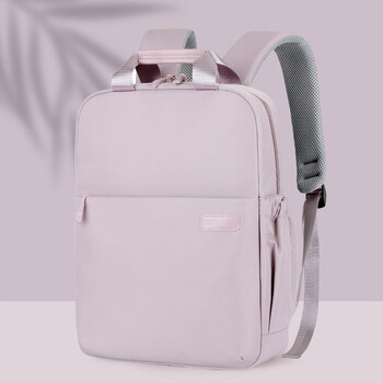 British style backpack laptop bag for women on business trip 15/16 inch large capacity business trip backpack laptop bag