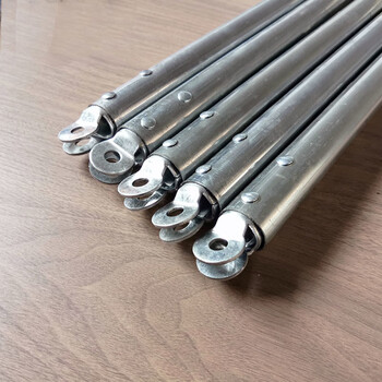 Dust push mop rod, mop accessories clip head, floor mop rod, dust push handle, pole iron, floor mop, screw type 2 rods