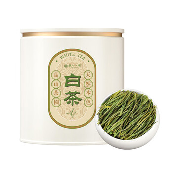 The first jiangnan anji green tea white tea special grade 20g new tea mingqian tea tasting canned drink for yourself high-end gifts