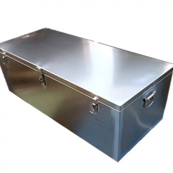 An junsheng thickened stainless steel tool box storage box waterproof tool box pickup home appliance machinery repair storage box customization length 80 width 40 height 40 cm (extra thick)