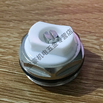 He jiangong water-added electric radiator intelligent temperature control heating rod radiator electric heating rod water injection heater electric heating rod accessories 6-point pure copper vent valve 0cm*0 column