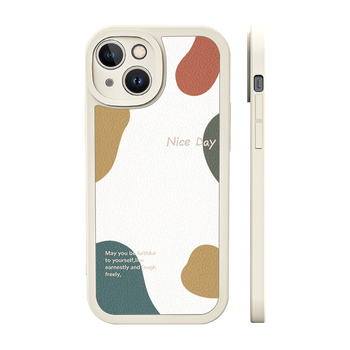 99% new maibei whale is suitable for apple 16pro mobile phone case iphone16pro protective cover lens all-inclusive anti-fall silicone soft shell creative lambskin simple men and women nice day white