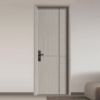 Foshan factory direct sales all-aluminum alloy indoor bedroom door moisture-proof and soundproof household room door bathroom toilet door lhj-2001