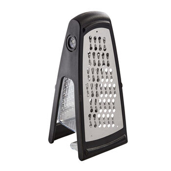 Farberware stainless steel multifunctional grater kitchen vegetable cutter with container base anti-slip