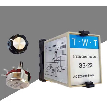 Twt dongweiting ss-22 ss-32hr single-phase 220v speed regulator motor motor controller ss2260w90w ss-22 twt
