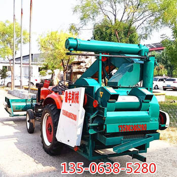 Jphznb self-propelled corn thresher, agricultural four-wheel tractor driven automatic corn thresher, large corn thresher