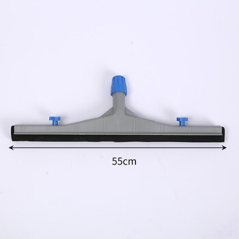 Cleaning indoor and outdoor tile floor wiper, water pusher, sweeping rubber silicone strip, floor wiper, replaceable collodion, water pusher head (55cm)