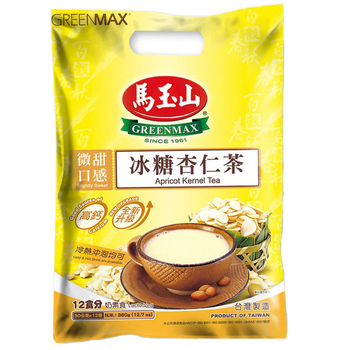 Ma yushan (greenmax) black sesame, purple rice, yam, 32 nuts, nutritious breakfast, five black 12 bags of brewed cereal, rock sugar almond tea, 360g*1 bag