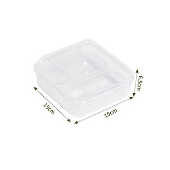 Huayin outdoor shockproof egg carton storage box portable camping shatterproof egg tray household plastic protection box travel anti-fall 4-gate egg box anti-fall and shockproof 1 pack